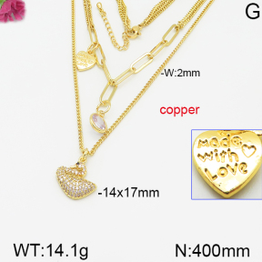 Fashion Copper Necklace  F5N400450ahjb-J22