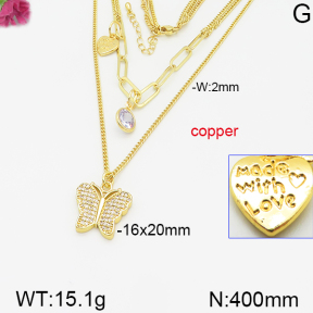 Fashion Copper Necklace  F5N400451ahjb-J22