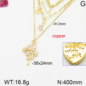Fashion Copper Necklace  F5N400455ahjb-J22