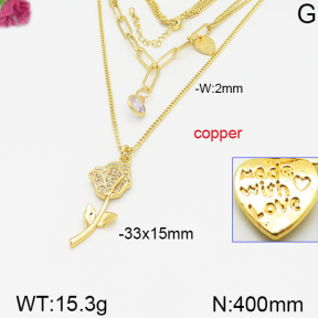 Fashion Copper Necklace  F5N400456ahjb-J22