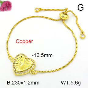 Fashion Copper Bracelet  F7B401295aaij-L035