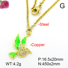 Fashion Copper Necklace  F7N300420vail-L035