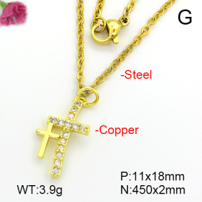 Fashion Copper Necklace  F7N401724vahk-L035