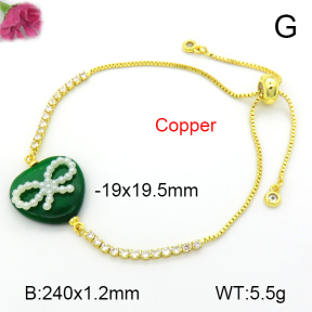 Fashion Copper Bracelet  F7B401302bbml-L024