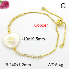 Fashion Copper Bracelet  F7B401311bbml-L024