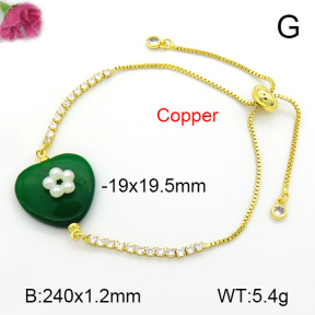 Fashion Copper Bracelet  F7B401312bbml-L024