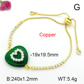 Fashion Copper Bracelet  F7B401314bbml-L024