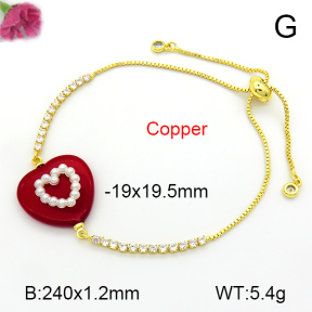 Fashion Copper Bracelet  F7B401315bbml-L024