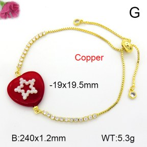 Fashion Copper Bracelet  F7B401324bbml-L024