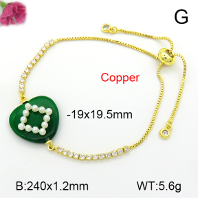 Fashion Copper Bracelet  F7B401327bbml-L024