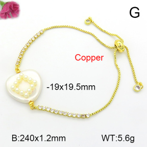 Fashion Copper Bracelet  F7B401329bbml-L024