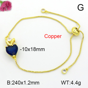 Fashion Copper Bracelet  F7B401337ablb-L024