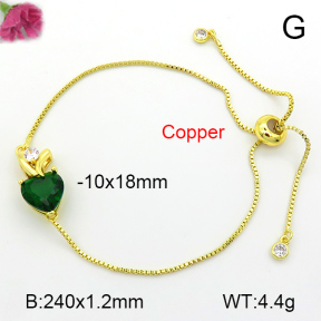 Fashion Copper Bracelet  F7B401338ablb-L024