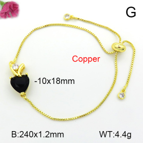 Fashion Copper Bracelet  F7B401339ablb-L024