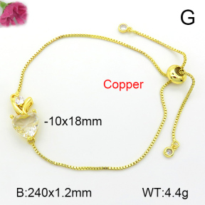 Fashion Copper Bracelet  F7B401341ablb-L024