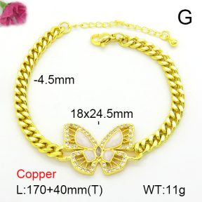 Fashion Copper Bracelet  F7B401342bbov-L024