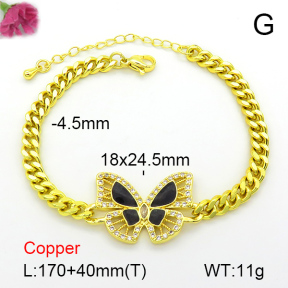 Fashion Copper Bracelet  F7B401343bbov-L024