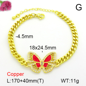 Fashion Copper Bracelet  F7B401344bbov-L024