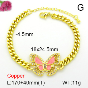 Fashion Copper Bracelet  F7B401345bbov-L024