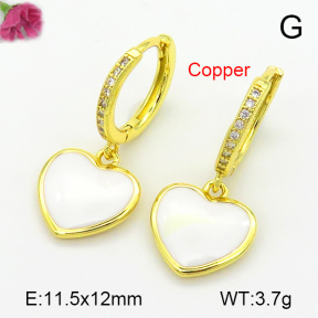 Fashion Copper Earrings  F7E300202bbml-L024
