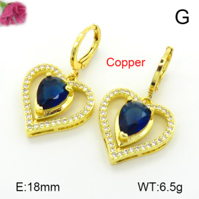 Fashion Copper Earrings  F7E400740bbov-L024
