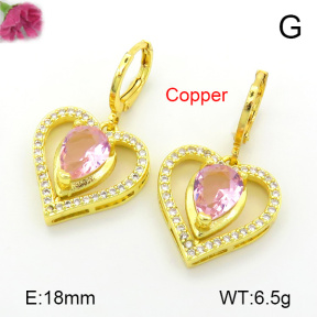 Fashion Copper Earrings  F7E400743bbov-L024
