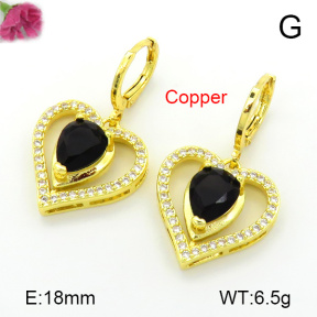 Fashion Copper Earrings  F7E400744bbov-L024