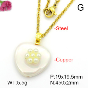Fashion Copper Necklace  F7N300450aajl-L024