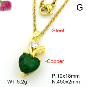 Fashion Copper Necklace  F7N401734aaio-L024