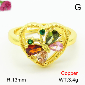 Fashion Copper Ring  F7R400704aajl-L024