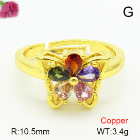 Fashion Copper Ring  F7R400705aajl-L024