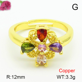 Fashion Copper Ring  F7R400706aajl-L024
