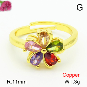 Fashion Copper Ring  F7R400707aajl-L024