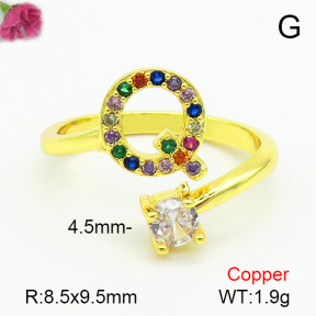 Fashion Copper Ring  F7R400711aajn-L024