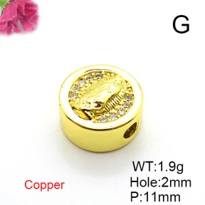 Fashion Copper Accessories  Micro Pave Cubic Zirconia  XFF01058vail-L017
