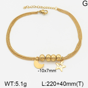 Stainless Steel Anklets  5A9000416vbmb-610