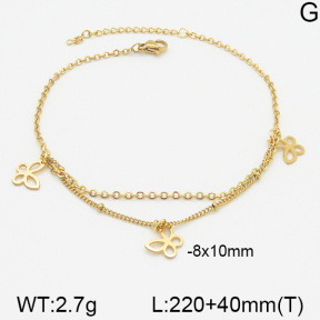 Stainless Steel Anklets  5A9000419vbll-610
