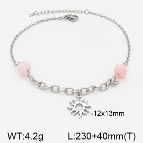 Stainless Steel Anklets  5A9000424vbll-610