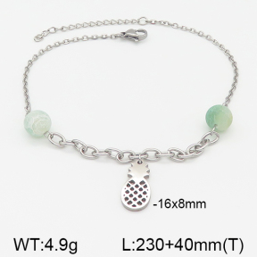 Stainless Steel Anklets  5A9000425vbll-610