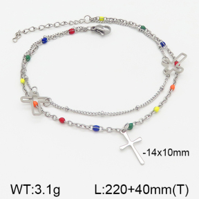 Stainless Steel Anklets  5A9000431vbll-610