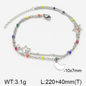 Stainless Steel Anklets  5A9000433vbll-610