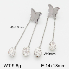 Stainless Steel Earrings  5E4000957baka-614