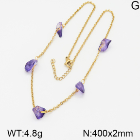 Stainless Steel Necklace  5N4000610bhva-610