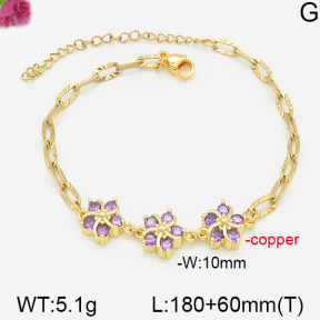 Fashion Copper Bracelet  F5B401064ahjb-J17