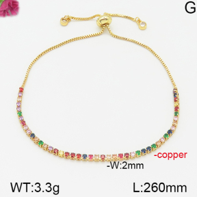 Fashion Copper Bracelet  F5B401070bhva-J17