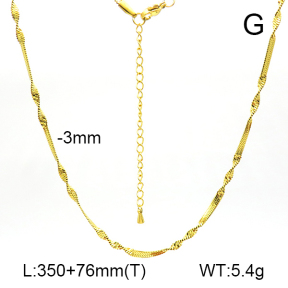 Stainless Steel Necklace  7N2000458aajm-G028