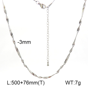 Stainless Steel Necklace  7N2000465aajl-G028