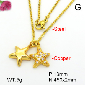 Fashion Copper Necklace  F7N401747vail-L003