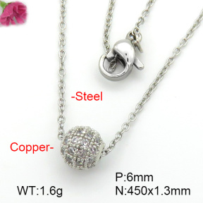 Fashion Copper Necklace  F7N401757aahm-L003
