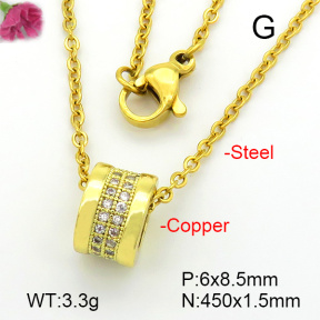 Fashion Copper Necklace  F7N401764avja-L003